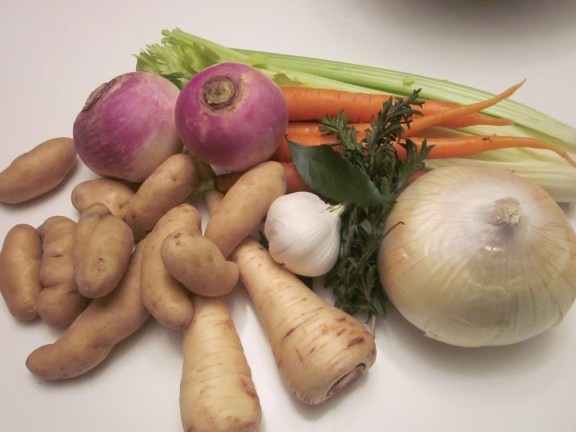 Oxtail Stew Vegetables