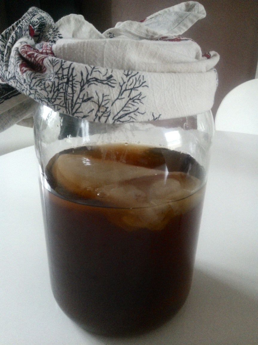 Komucha with Black Tea