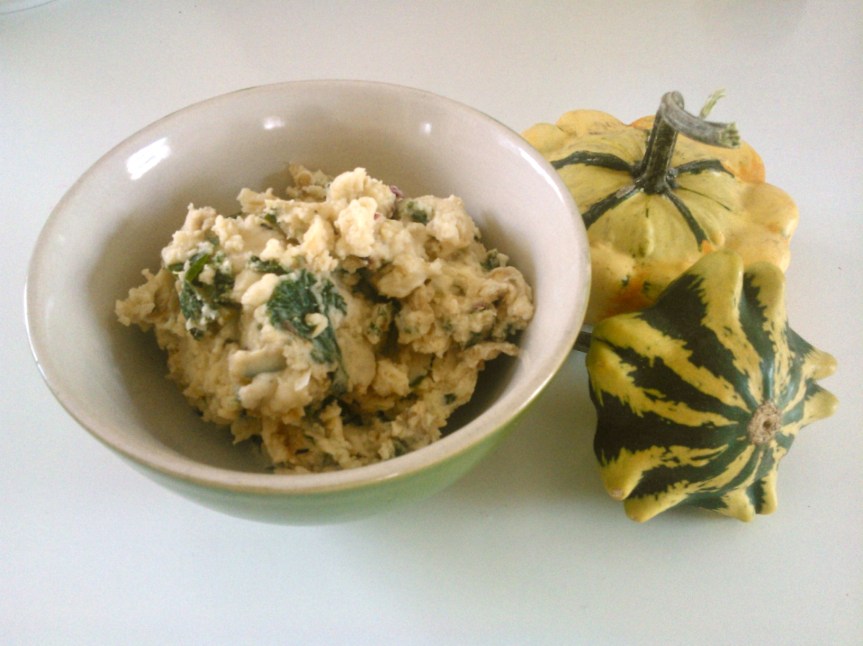 Mashed Potatoes with Kale