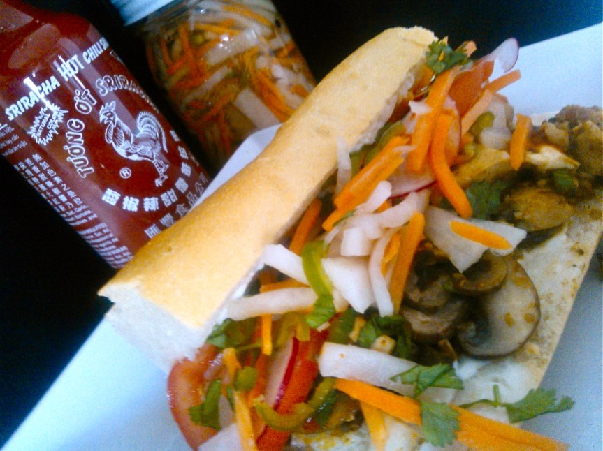 Scrambled Tofu Breakfast Bahn&nbsp;Mi