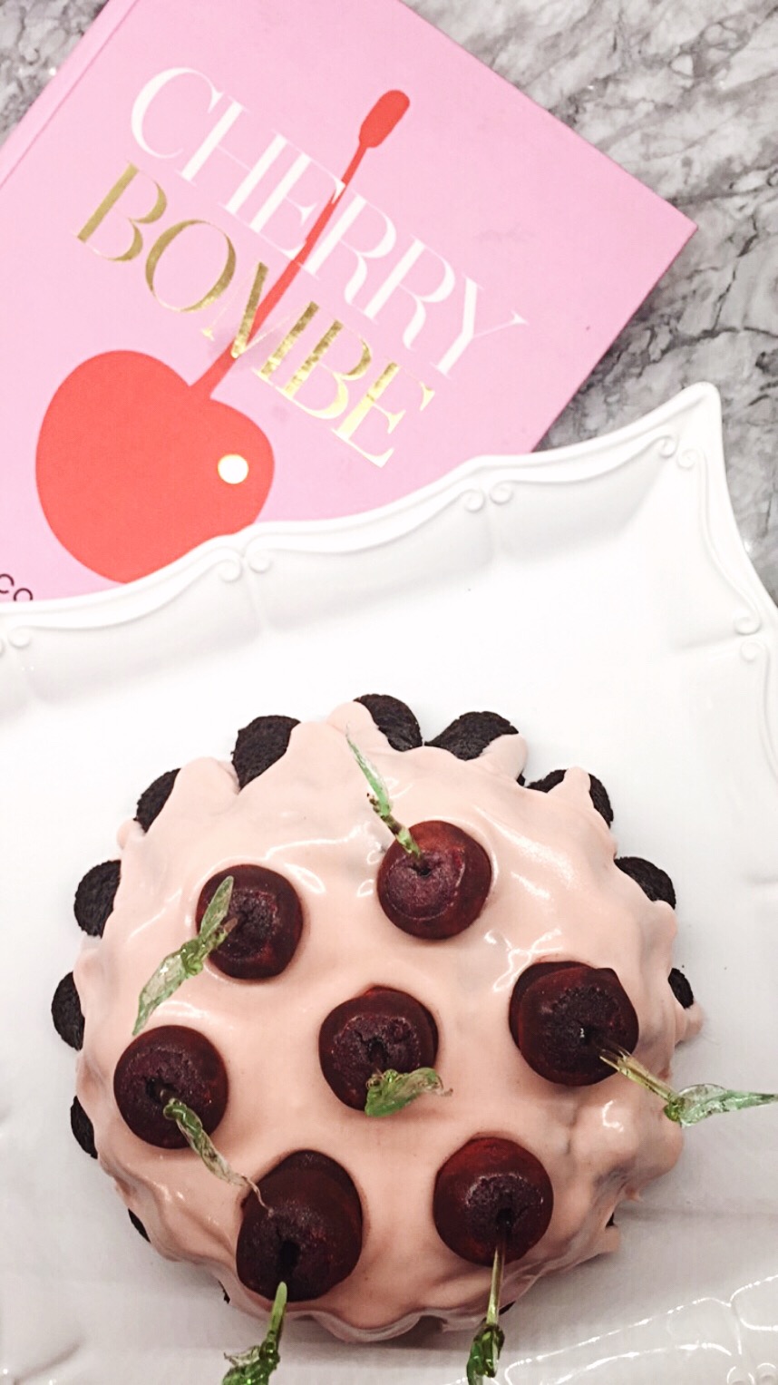 Cherry Bombe Cake