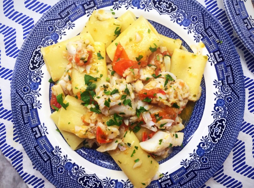 Paccheri with Haddock&nbsp;Ragu