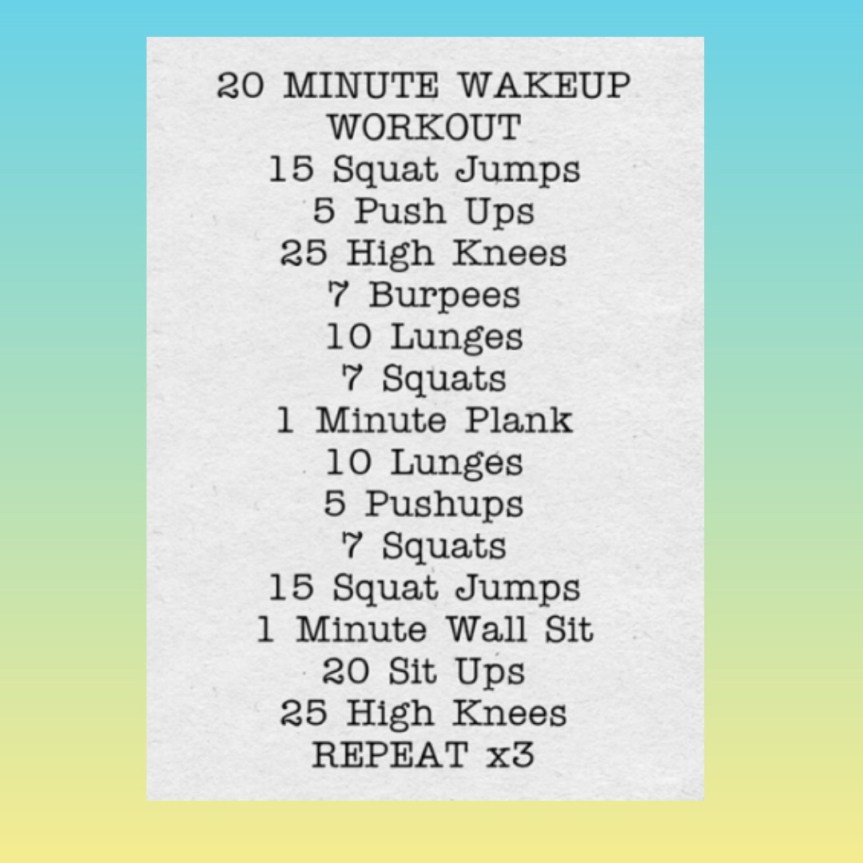 Wakeup Workout