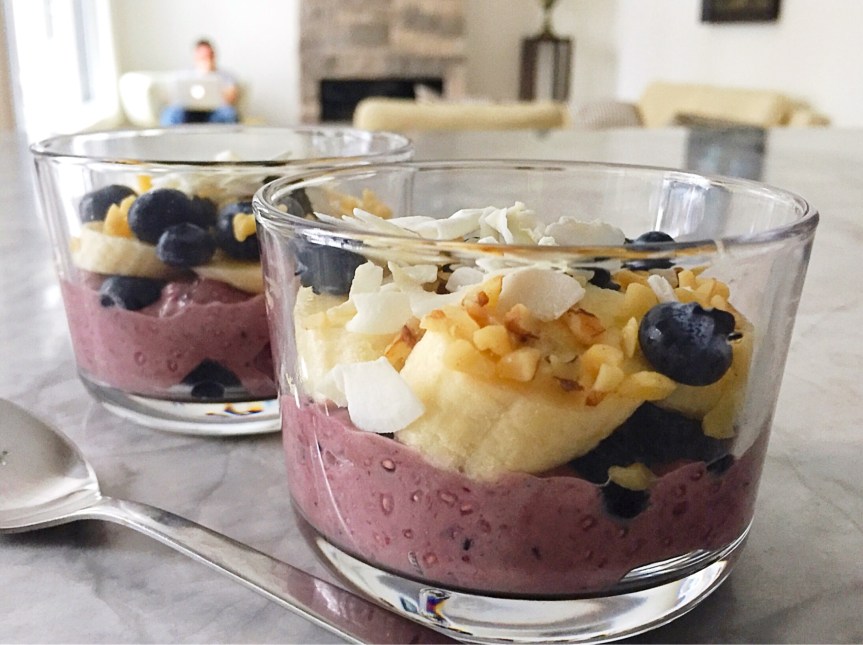 Blueberry Chia Puddings