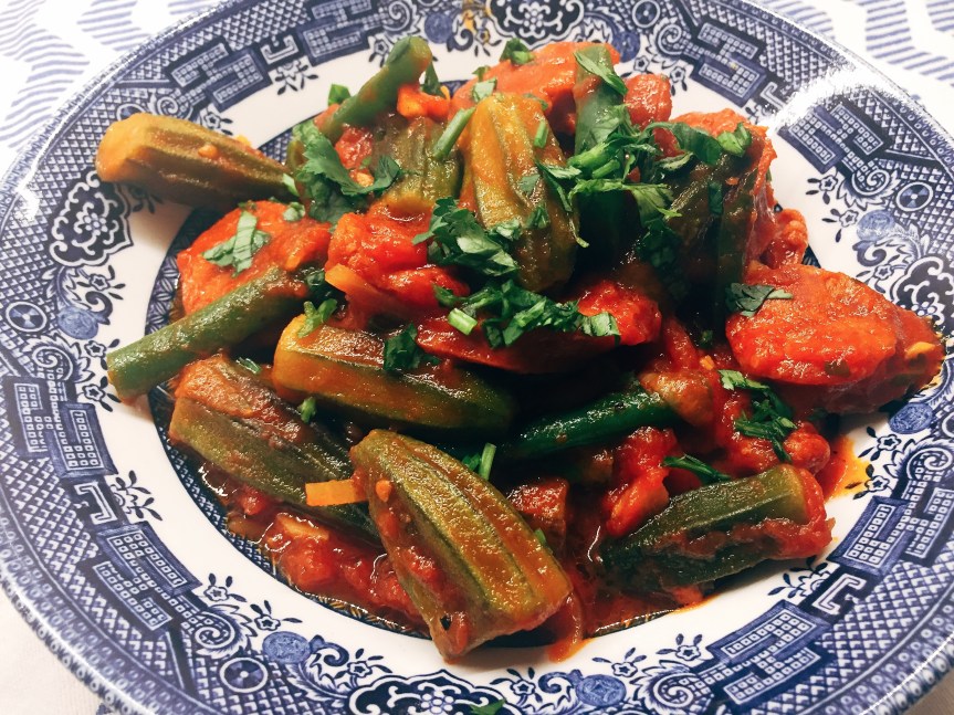Okra and Kimchi Gumbo