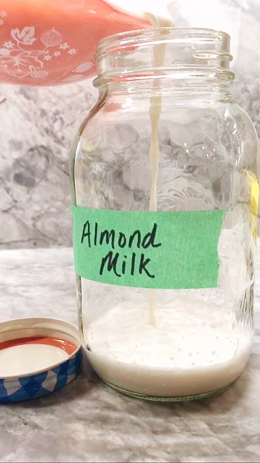 Homemade Almond Milk