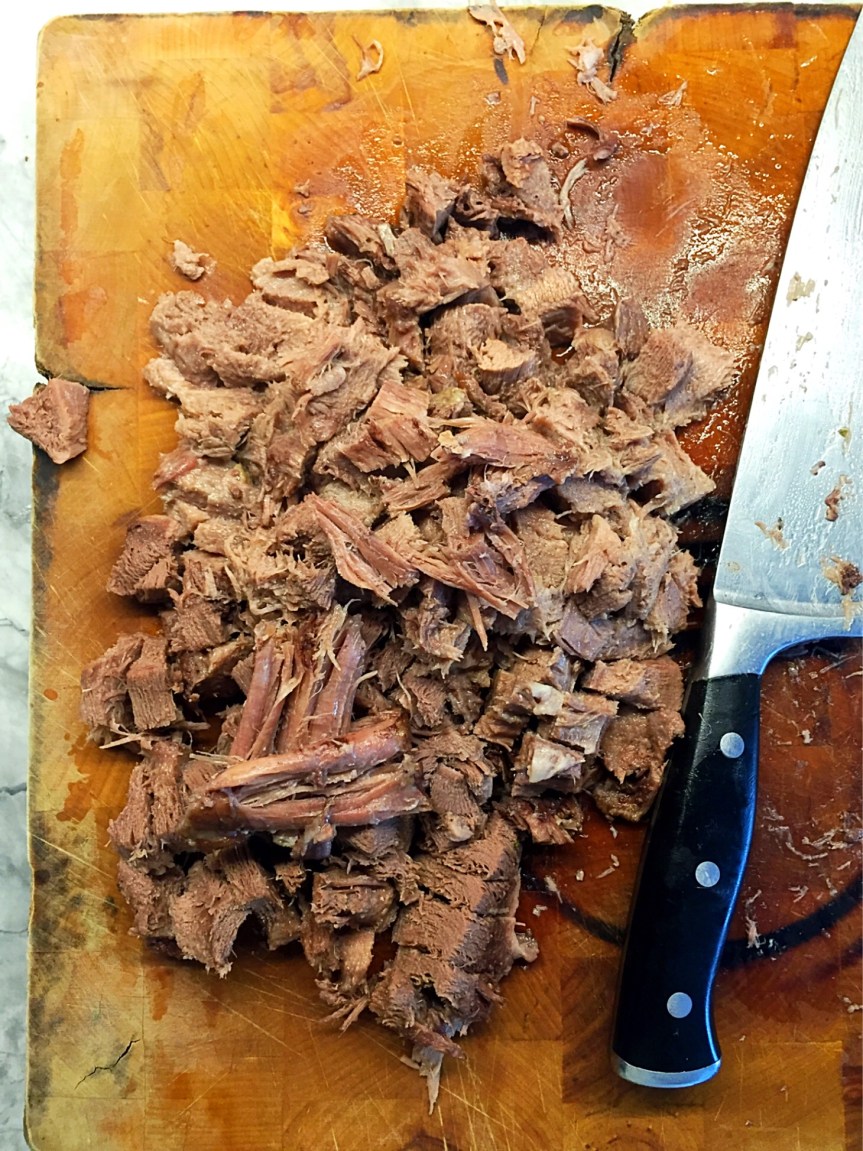 Beef Tongue Bolognese