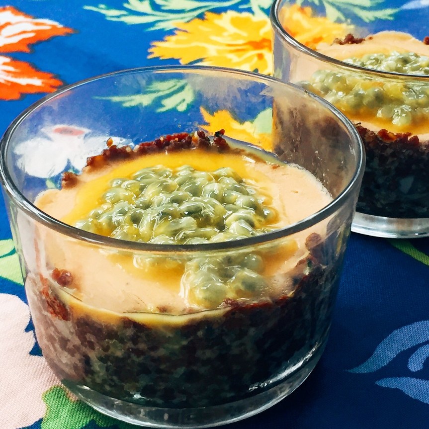 Passionfruit Papaya Tart 