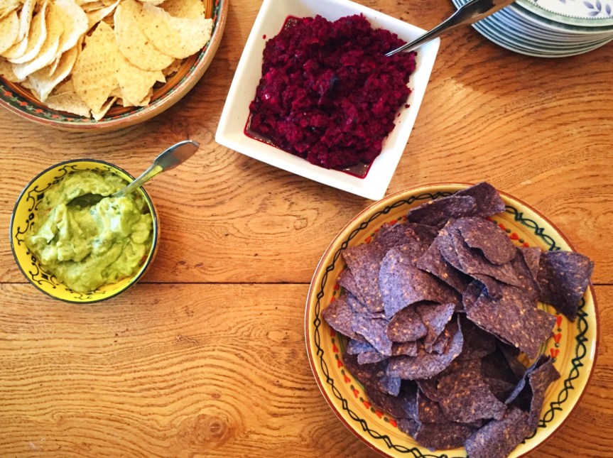 Raw Beet Pico de Gallo